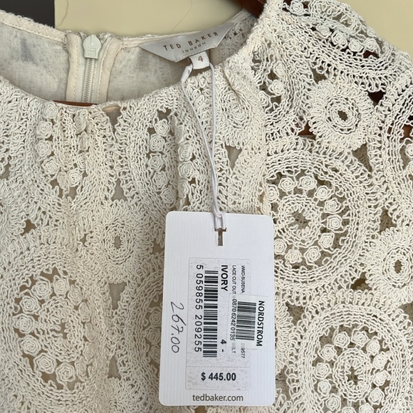 Ted Baker Lace Dress New NWT Belt - Picture 2 of 4